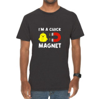 Chick Magnet Women Attraction Pun Joke Humor Funny Men Vintage T-shirt | Artistshot