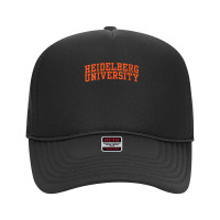 Womens Heidelberg University Oc0865 V Neck T Shirt Foam Trucker Hat | Artistshot