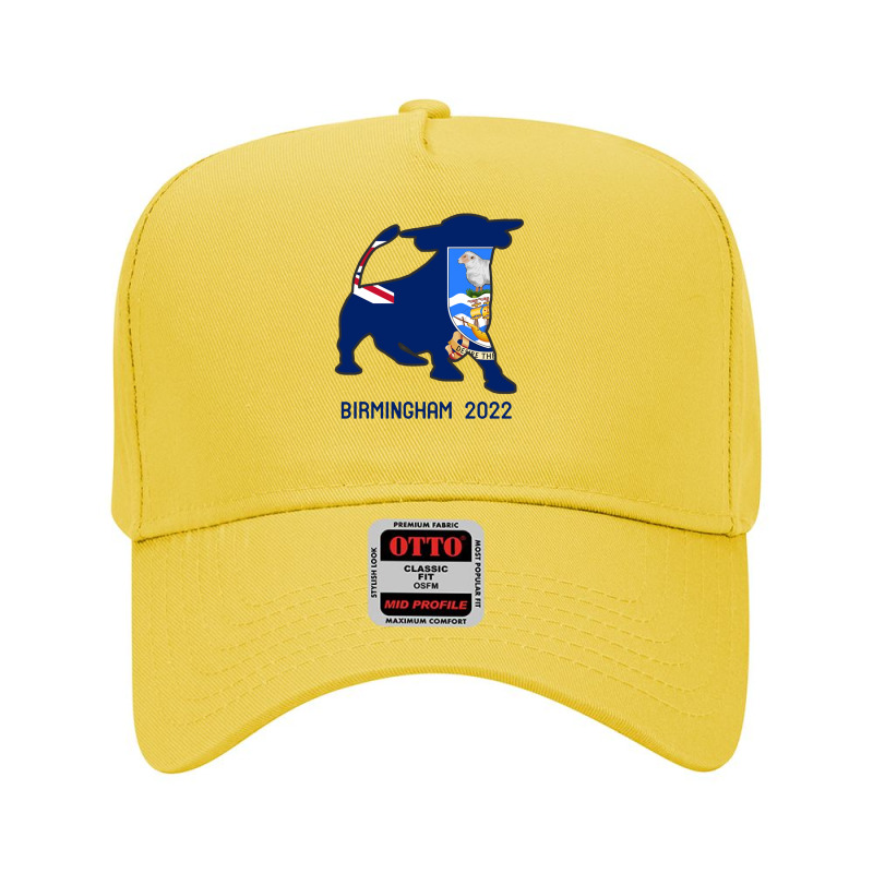 Falklands Islands Commonwealth Bull Adjustable Baseball Cap by SilverSollida | Artistshot