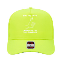 Let's Flip A Coin Head I Get Tail Tails I Get Head T Shirt Adjustable Baseball Cap | Artistshot