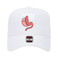 Funny Sleeve Gastric Surgery Bariatric Medical I Old Habits Adjustable Baseball Cap | Artistshot