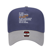 Analytics Data Science Funny T Shirt Adjustable Baseball Cap | Artistshot