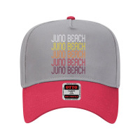 Juno Beach, Fl Vintage Style Florida Adjustable Baseball Cap | Artistshot