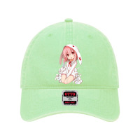 Kawaii Anime Girl Easter Bunny  Atomic Bullfrog Studios Dyed Cap | Artistshot