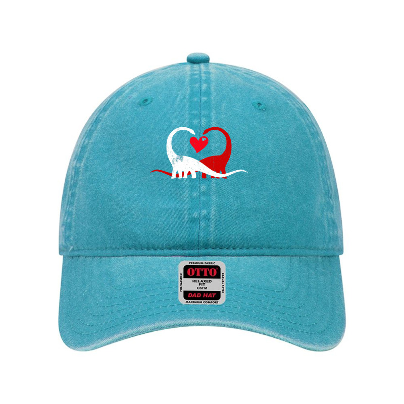 I Steal Hearts Tshirt Valentines Day Dinosaur Boys Kid (11) Dyed Cap | Artistshot