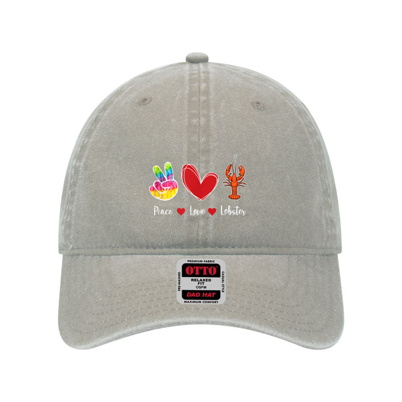 Deep Ocean Crustacean Sea Born Creatures Peace Love Lobster My Favorit Dyed Cap | Artistshot