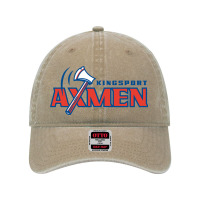 Be | Kingsport Axmen | Baseball Dyed Cap | Artistshot