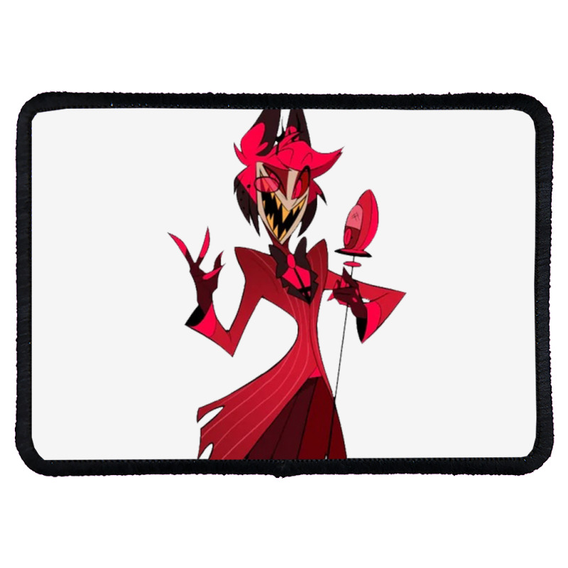 Custom Hazbin Hotel Alastor Angel Dust Jebydemon Hazbin Alastor Charlie Rectangle Patch By