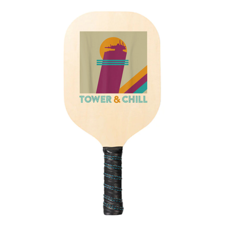 Retro Tower & Chill Tee   Gamer Titan Hunter Warlock T Shirt Pickleball Paddle | Artistshot