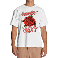 Sobriety Is Sexy Inspirational Recovery Sober Quote Rose Urban Heavy T-shirt | Artistshot