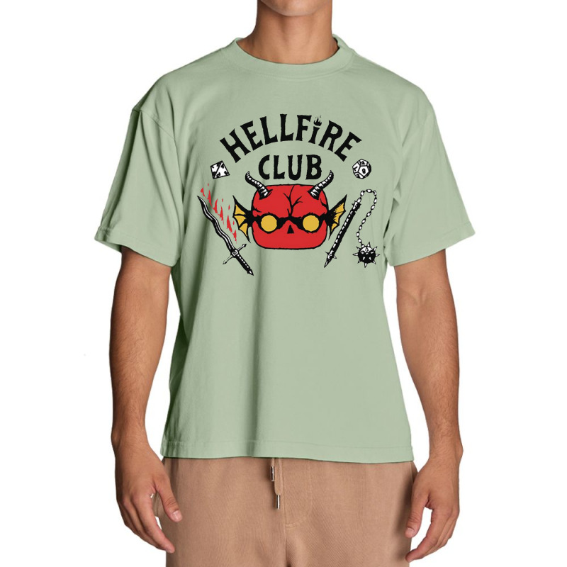 Hellfire 8 Urban Heavy T-shirt by Marie E | Artistshot