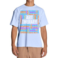 Art Therapy Words Gift Therapist Appreciation Gifts Urban Heavy T-shirt | Artistshot