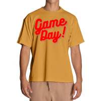 Game Day Graphic Tee   Red Premium T Shirt Urban Heavy T-shirt | Artistshot