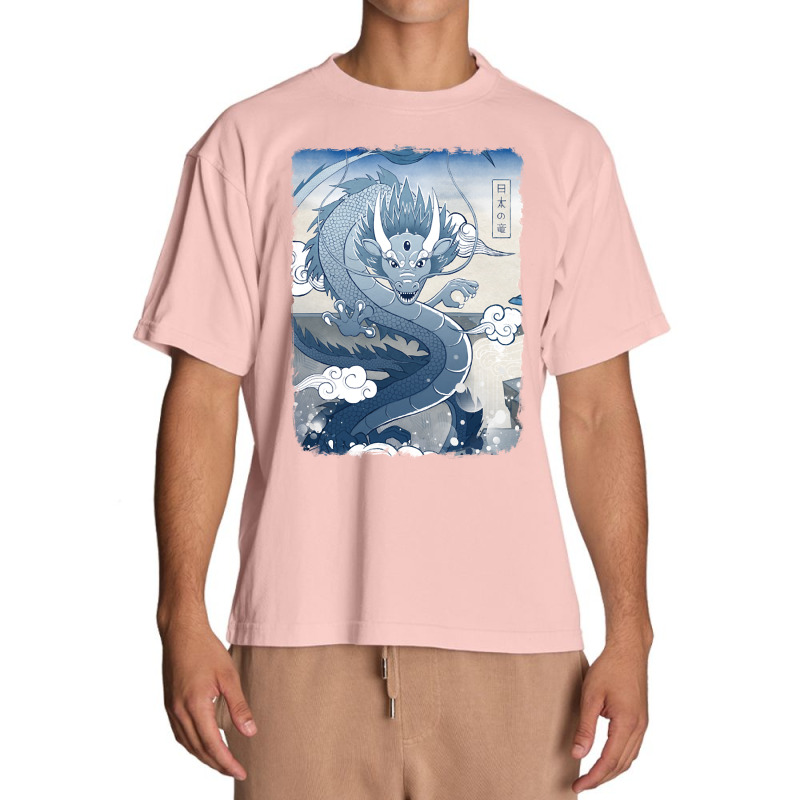 Blue Dragon (3) Urban Heavy T-shirt by Kenlofu52 | Artistshot