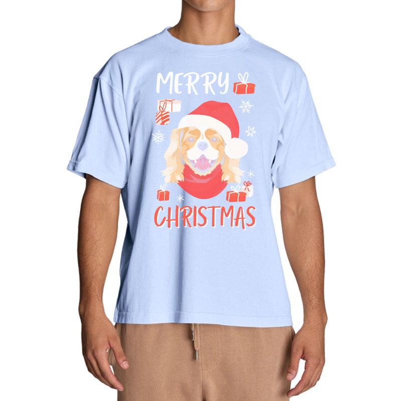 Cavalier King Charles Spaniel Xmas Urban Heavy T-shirt | Artistshot