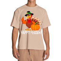 Thanksgiving Turkey Happy Thanks Giving Turkey Day Funny Gift Urban Heavy T-shirt | Artistshot