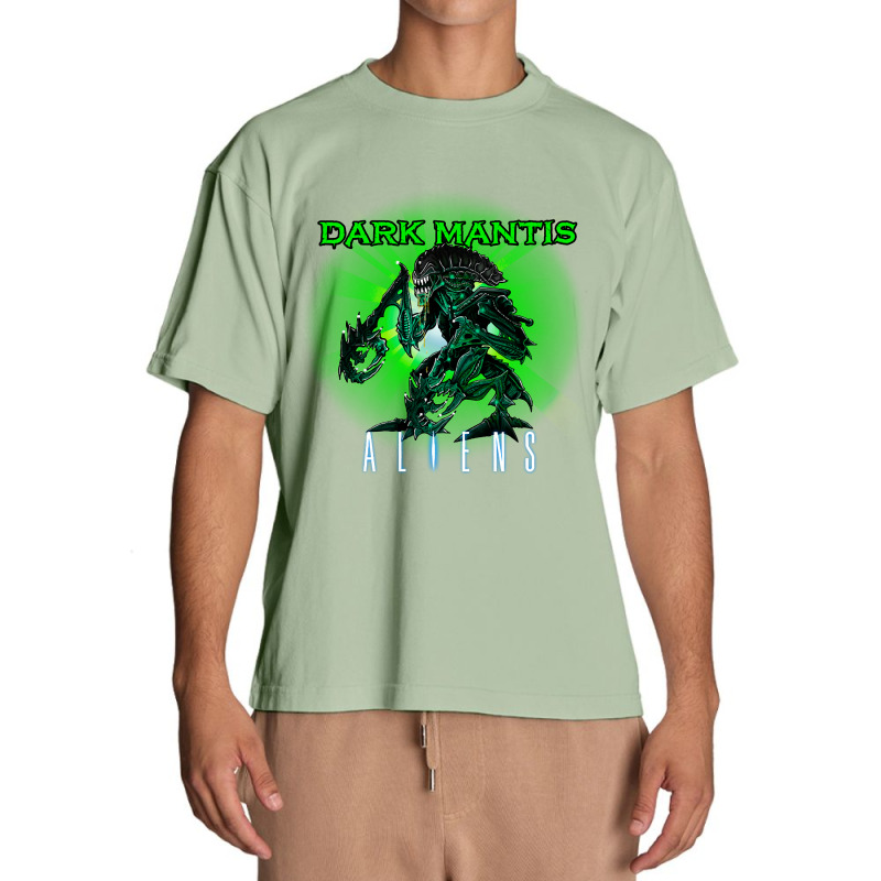 Dark Mantis Alien Urban Heavy T-shirt by Adcock Salmon | Artistshot