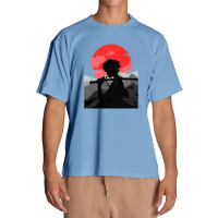 Samurai With Sunset Urban Heavy T-shirt | Artistshot