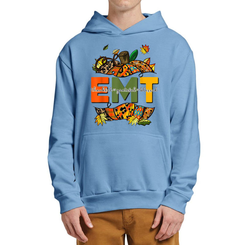 Emergency Medical Technicians Pumpkin Cute Autumn Halloween Urban Pullover Hoodie | Artistshot