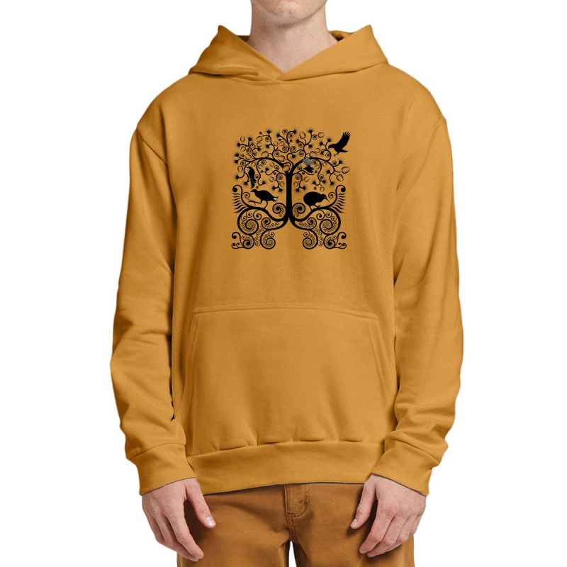 Nz Native Birds Urban Pullover Hoodie by AubreyBarfield | Artistshot