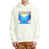 Aesthetic Glitch Girl Urban Pullover Hoodie | Artistshot