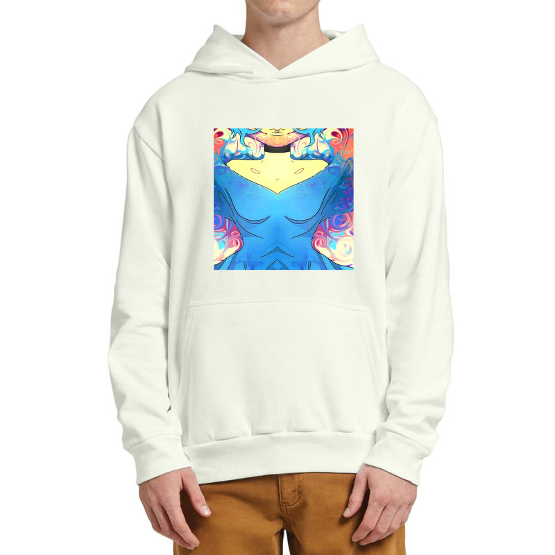 Aesthetic Glitch Girl Urban Pullover Hoodie | Artistshot