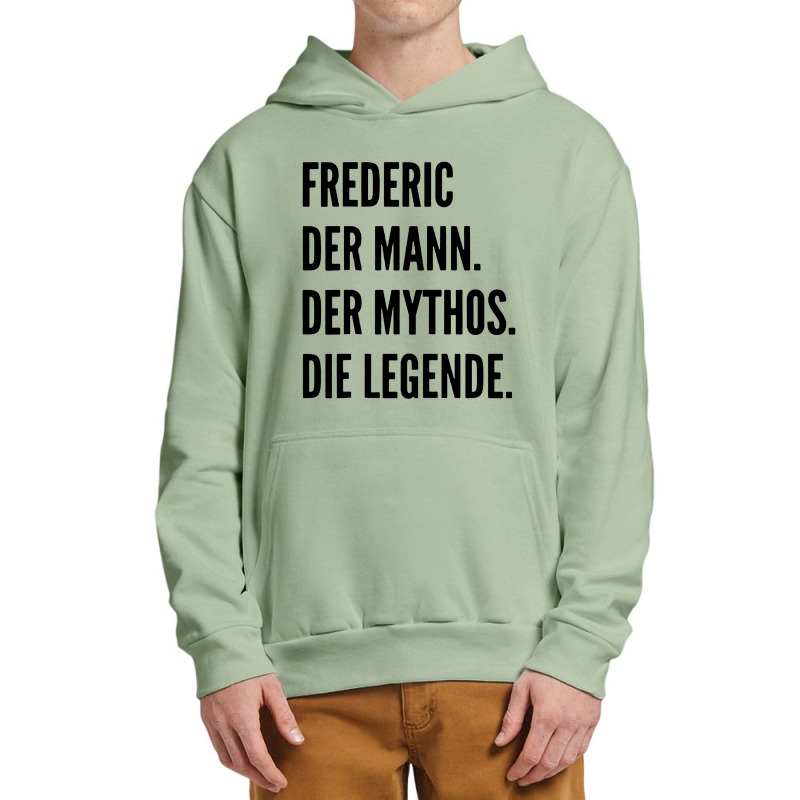 Funny German First Name Design   Frederic Urban Pullover Hoodie | Artistshot