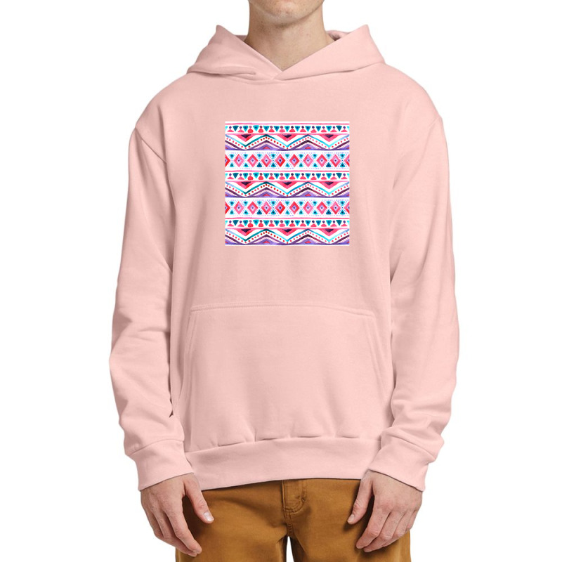 Light Pink Native Urban Pullover Hoodie by MargueriteThomas | Artistshot