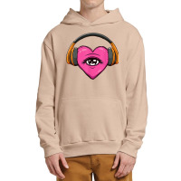 Downtown Girl Aesthetic Heart Weirdcore Coquette Aesthetic Urban Pullover Hoodie | Artistshot