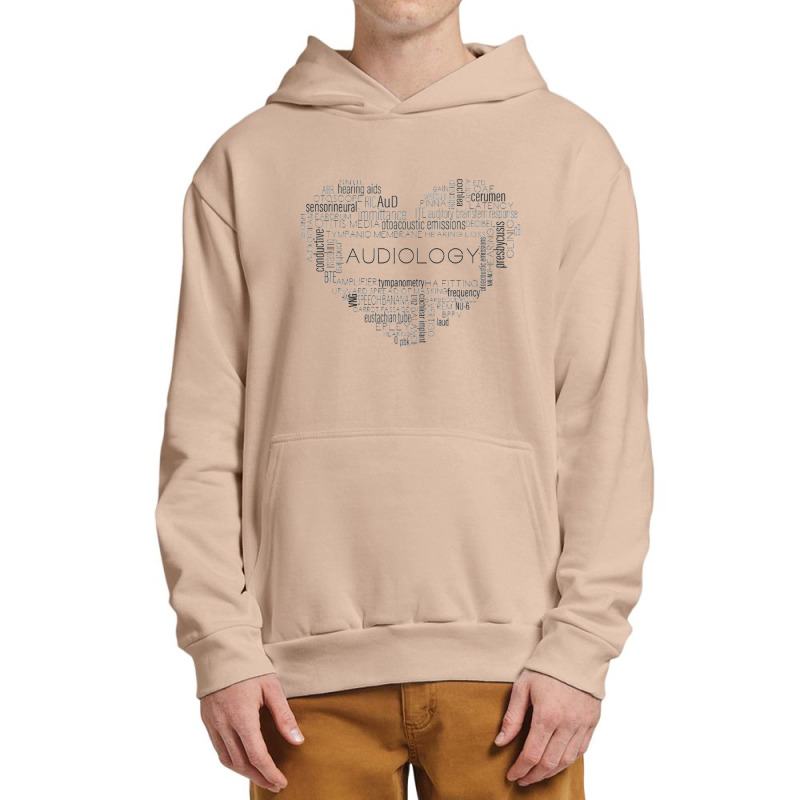 Audiology Heart Urban Pullover Hoodie by cm-arts | Artistshot