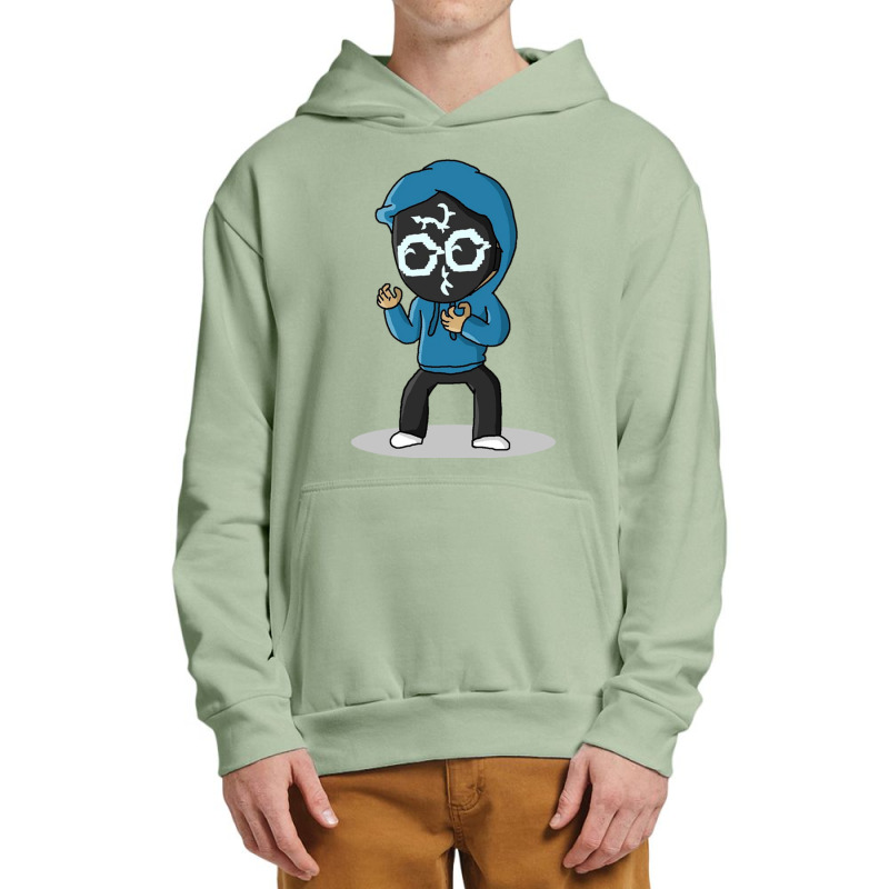 Cool Mask Boy Urban Pullover Hoodie by cm-arts | Artistshot