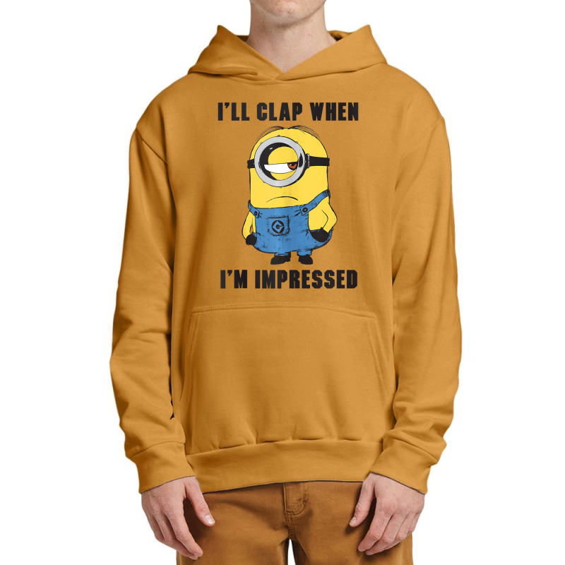 Ill Clap When Im Impressed Portrait Urban Pullover Hoodie | Artistshot