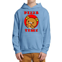 C:\users\dell\desktop\l2\chung 7\rilakkuma Relaxed Bear Pizza Time.png Urban Pullover Hoodie | Artistshot