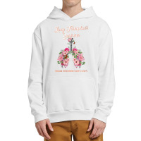 Womens Lung Transplant Survivor Organ Donation Saves Lives Floral V Ne Urban Pullover Hoodie | Artistshot