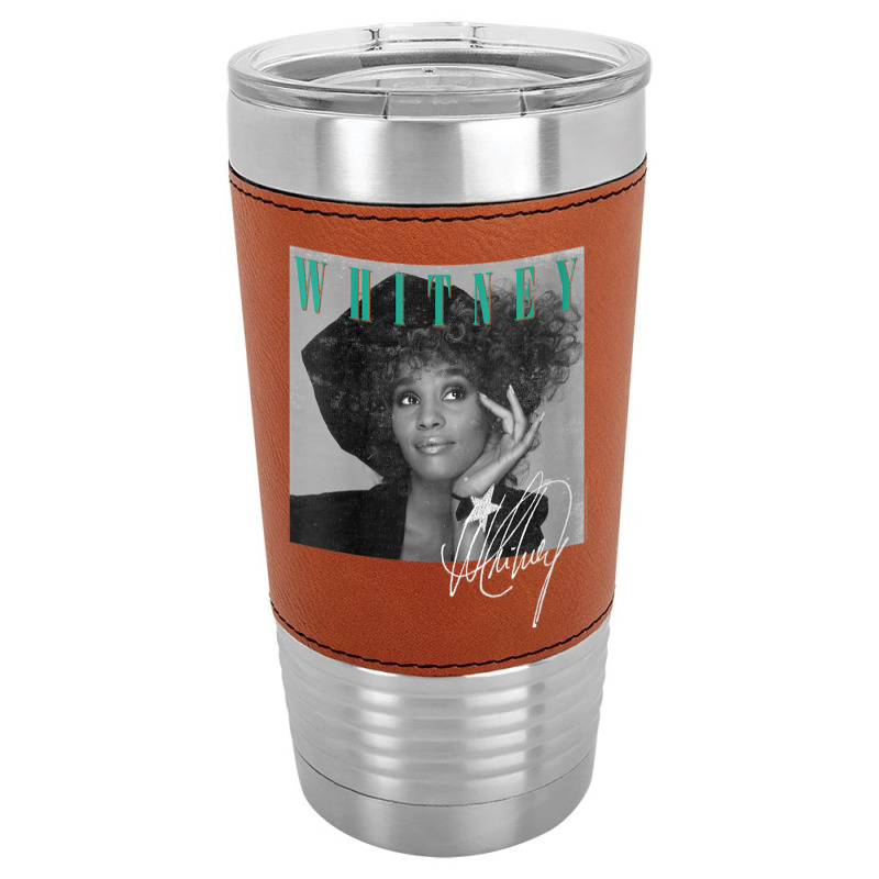 Womens Whitney Houston Shooting Star V Neck T Shirt Leatherette Tumbler | Artistshot