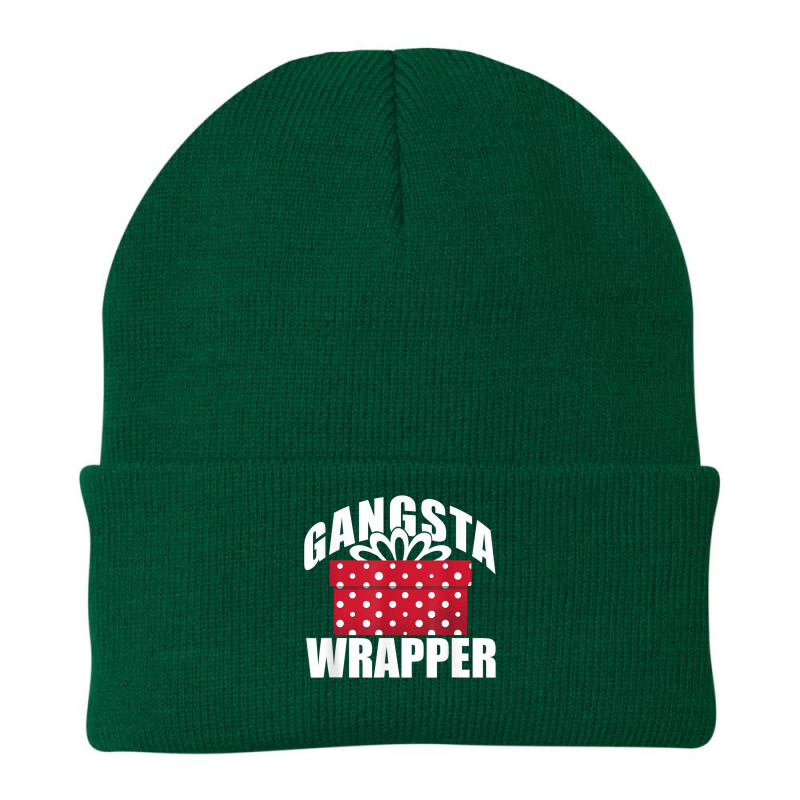 Gangsta Wrapper Funny Christmas Meme Xmas T Shirt Beanie | Artistshot