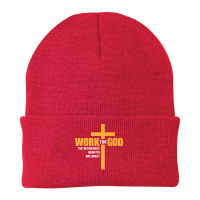 Work For God The Retirement Benefits Are Great Premium T Shirt Beanie | Artistshot