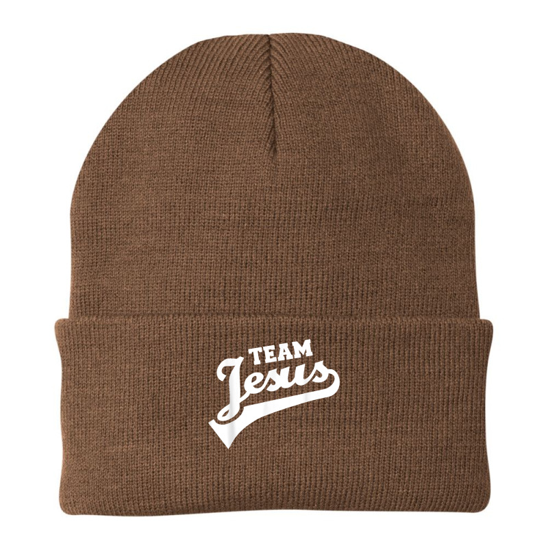 Team Jesus Lifetime Member Funny Tshirt Christian Beanie by LisaMarieRangel | Artistshot