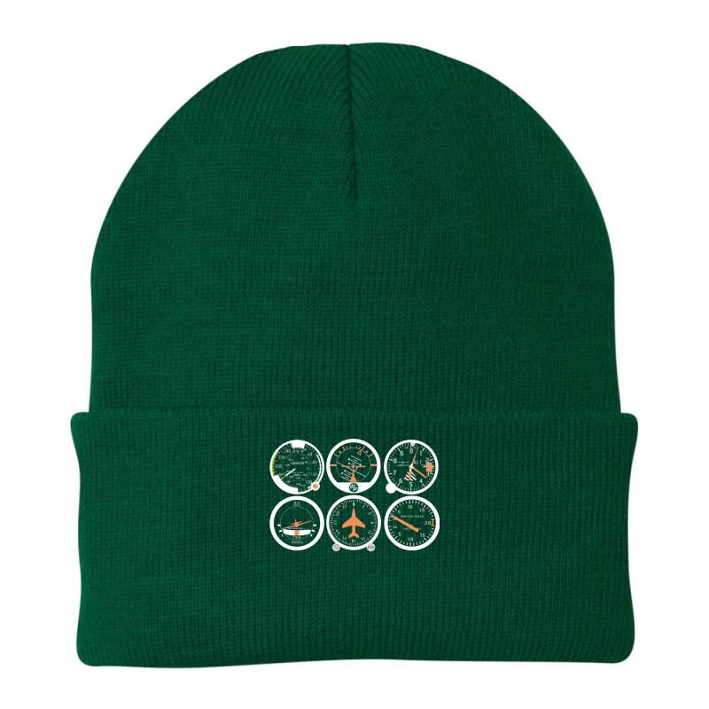 Basic Six Flight Instruments Beanie by CharlesDiya | Artistshot