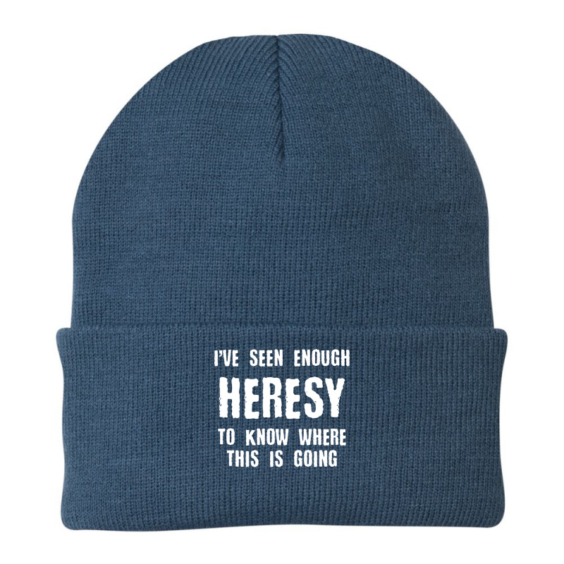 Inquisition Enough Heresy Inquisitor Meme Quotes Tabletop Wargaming Ne Beanie | Artistshot