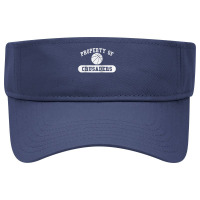 Property Of Crusaders Basketball Raglan Baseball Tee Visor Hat | Artistshot