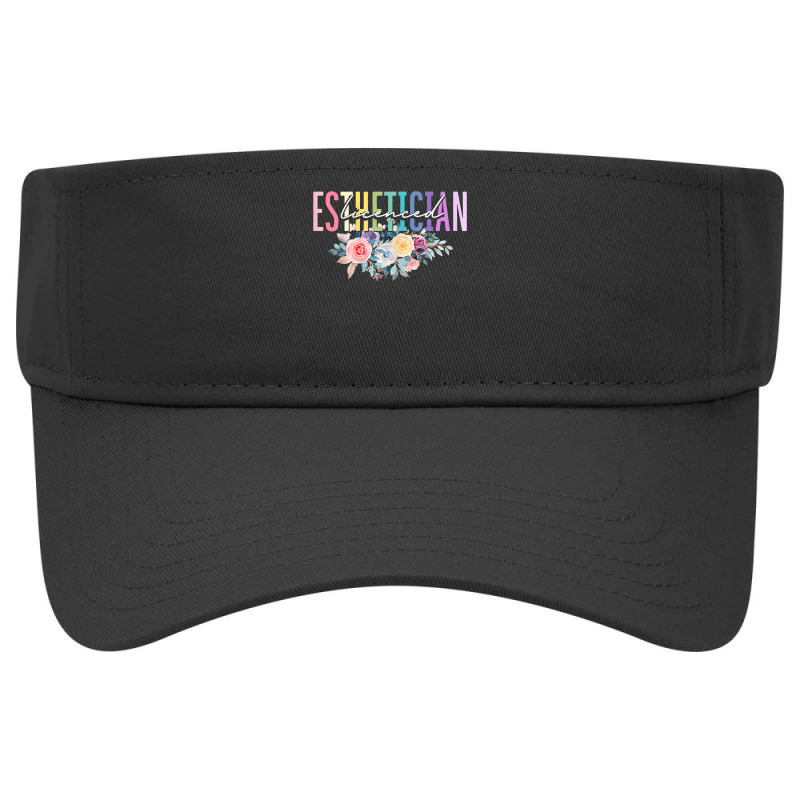 Womens Licensed Esthetician  Beautician  Cosmetologist T Shirt Visor Hat | Artistshot