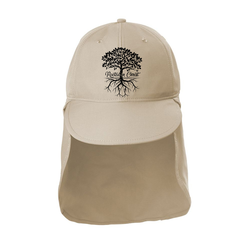 Rooted In Christ Shirt Christian Faith Bible Verse Mom Lover Gifts Sun Shade Cap by Aria-Proctor | Artistshot