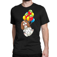 King Charles Spaniel T  Shirt Cavalier King Charles Spaniel Dog With B Classic T-shirt | Artistshot