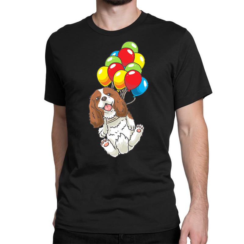 King Charles Spaniel T  Shirt Cavalier King Charles Spaniel Dog With B Classic T-shirt | Artistshot