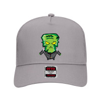 Funny Men Cartoon Green Character Men Women Mesh Back Trucker Hat | Artistshot