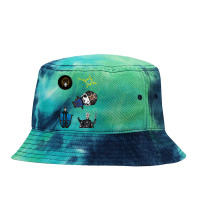 Day Gifts Burning Skull Funny Gifts Men Tie Dyed Bucket Hat | Artistshot