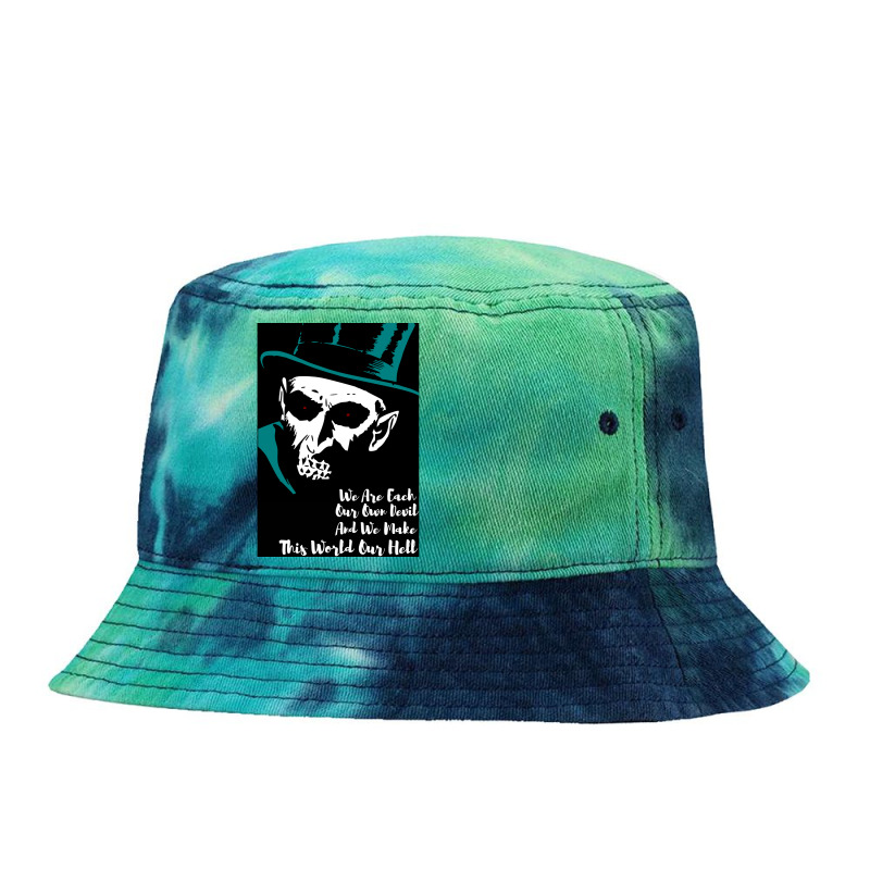 Gifts Idea Mr Halloween  Mens Womens Tie Dyed Bucket Hat by ArtistLucian | Artistshot