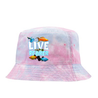 Live Bearer Aquarium Fish Funny Womens Guppies Endlers Fish T Shirt Tie Dyed Bucket Hat | Artistshot