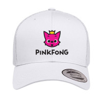 Pink Fong Cute Baby Retro Trucker Cap | Artistshot